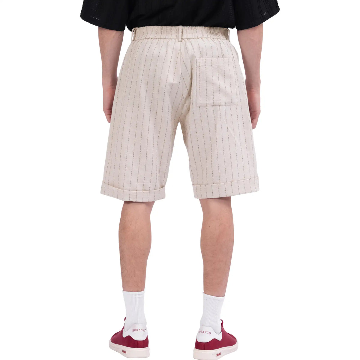 Ordinary Linen Shorts For Men Image