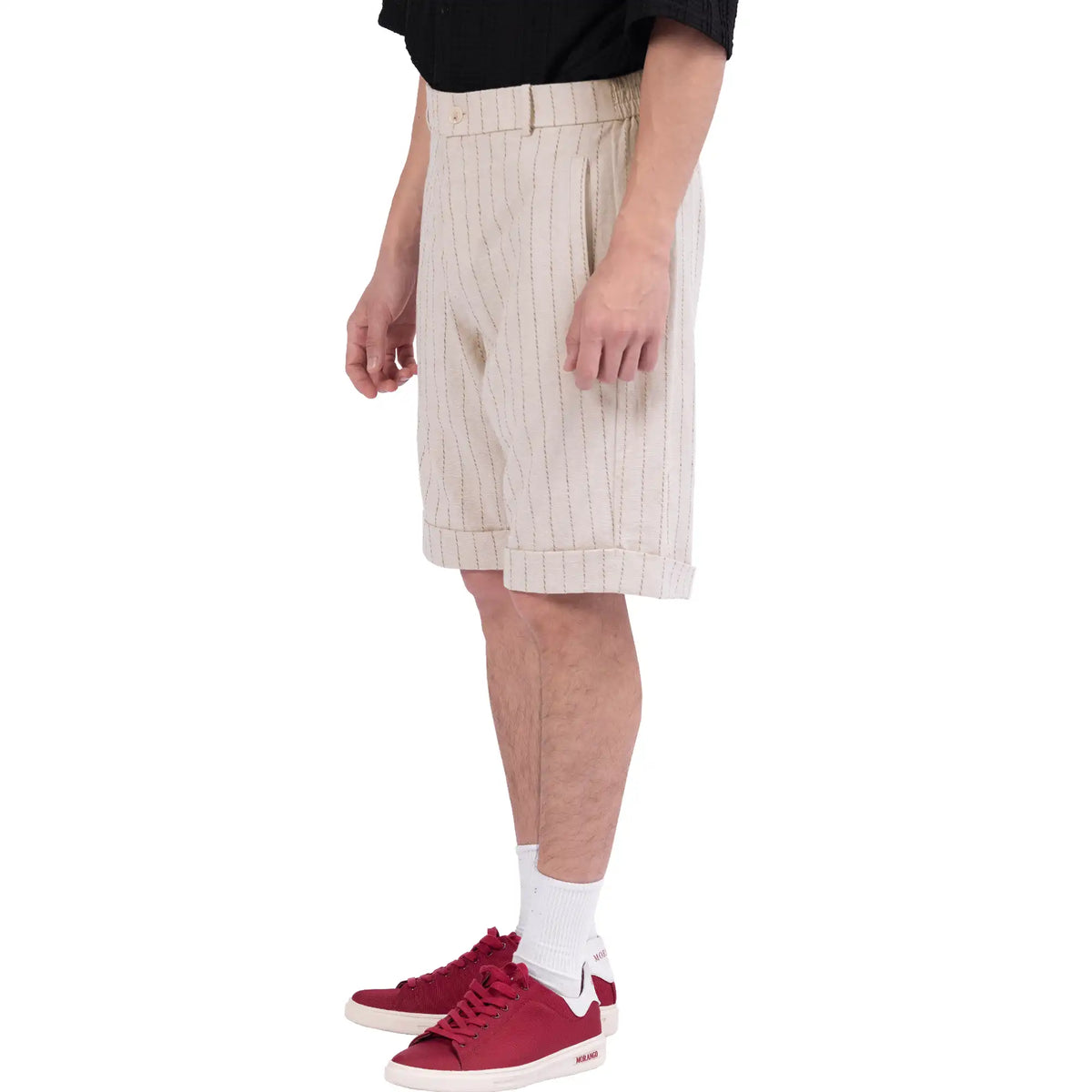 Ordinary Linen Shorts For Men Image