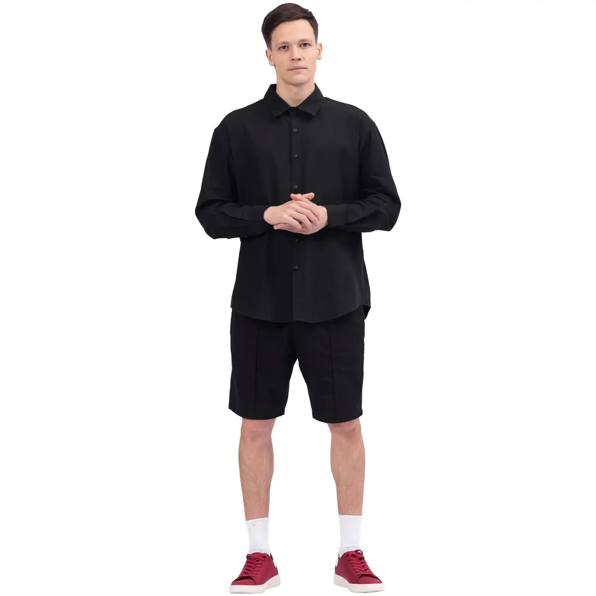 Ordinary Linen Shorts For Men Image