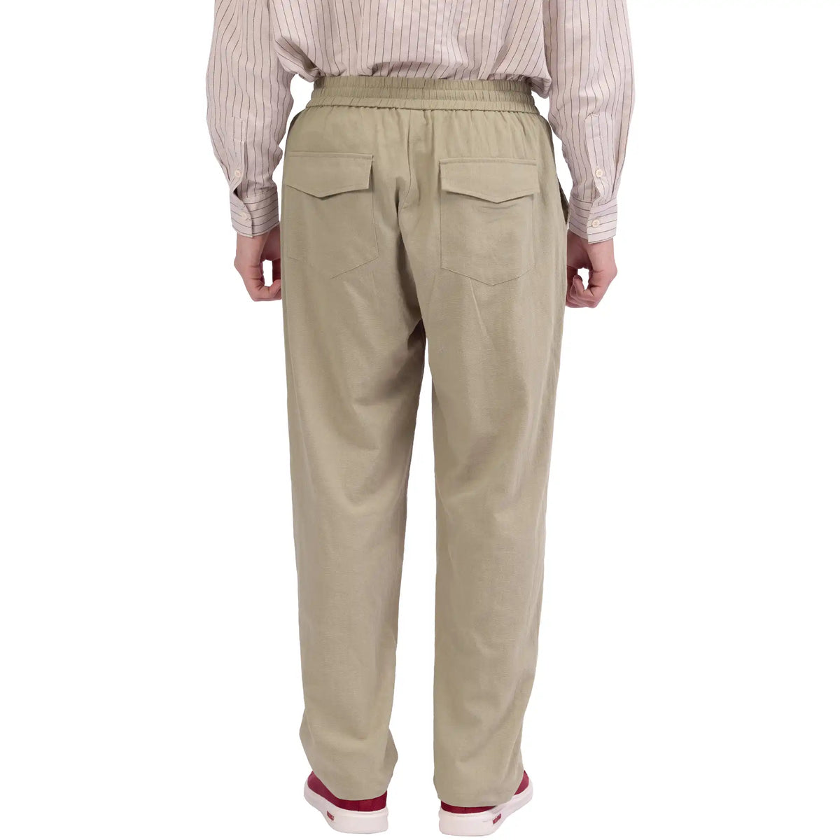 Baggy Linen Pants For Men Image