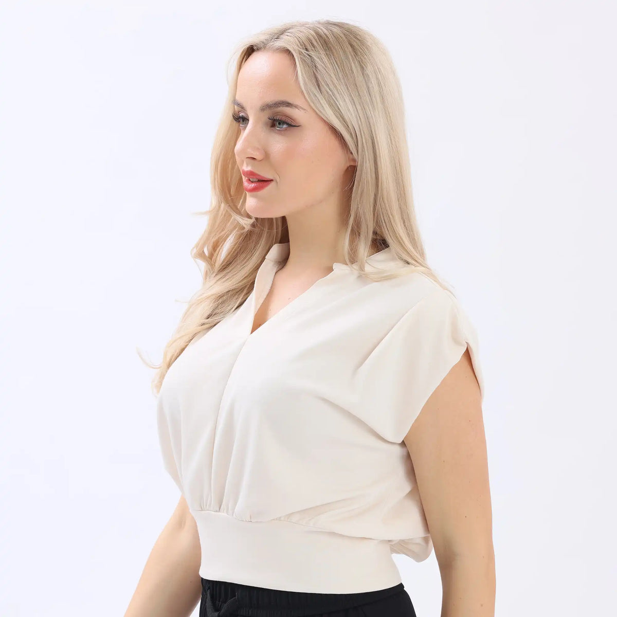 Plain Basic T.Shirt For Women Image