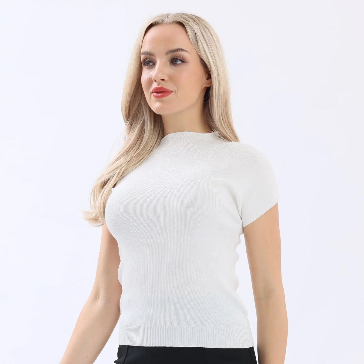 Plain Basic T.Shirt For Women Image