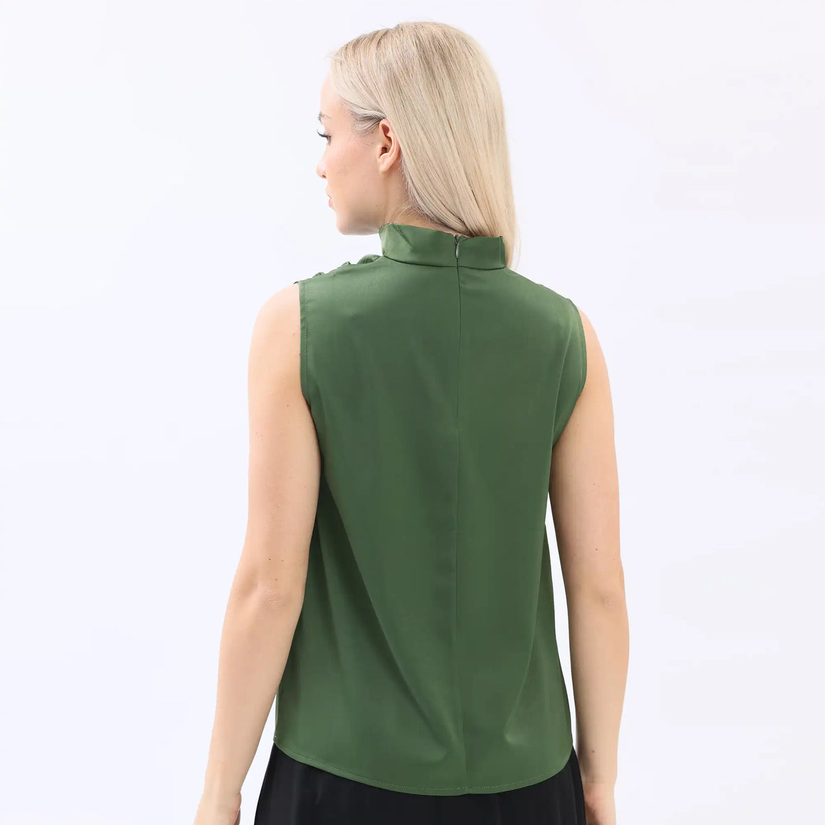 Plain Basic Blouse For Women Image