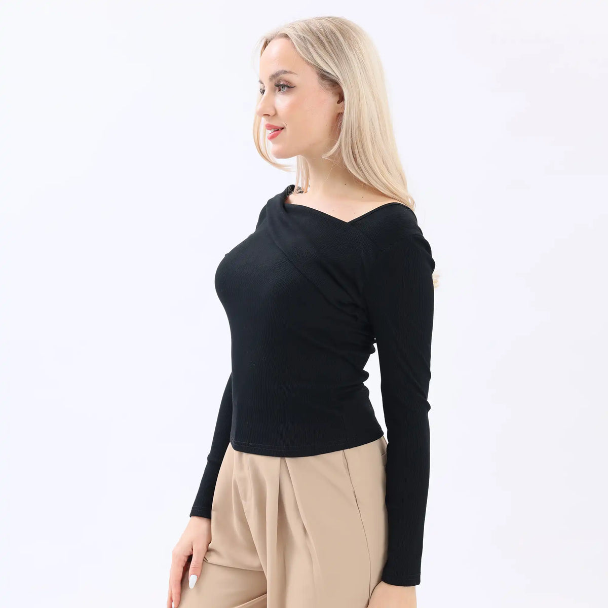 Plain Basic T.Shirt for Women Image