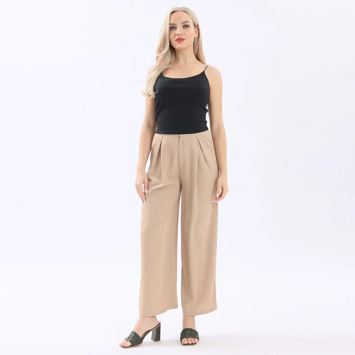 Plain Basic Tank Top For Women Image