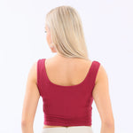 Plain Basic Vest For Women Image
