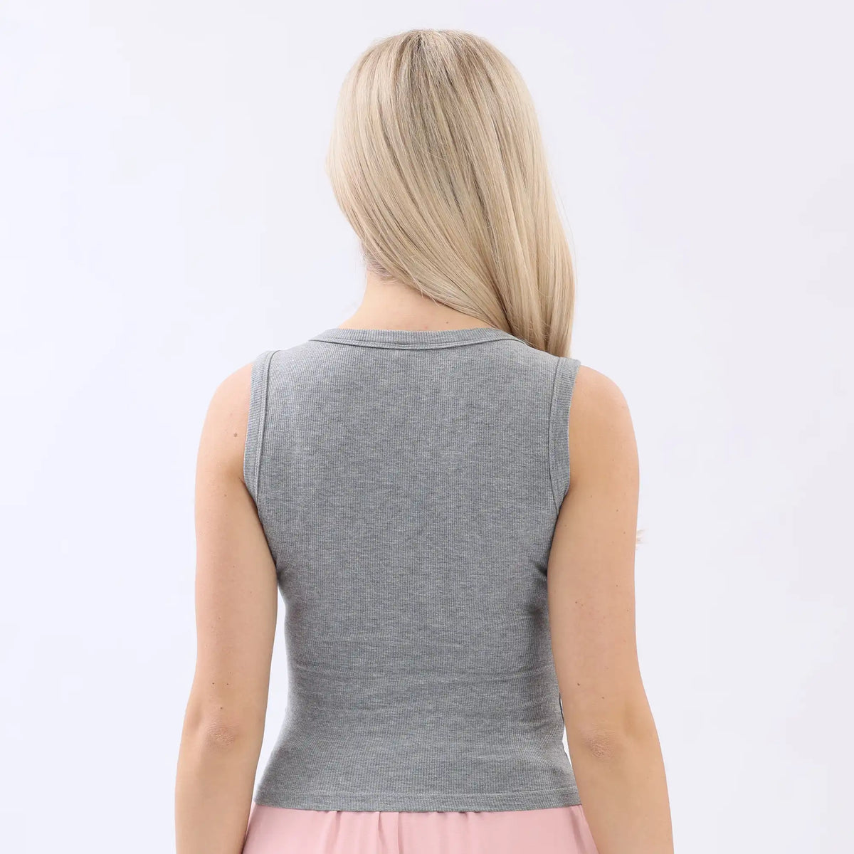 Plain Basic Vest For Women Image