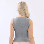Plain Basic Vest For Women Image
