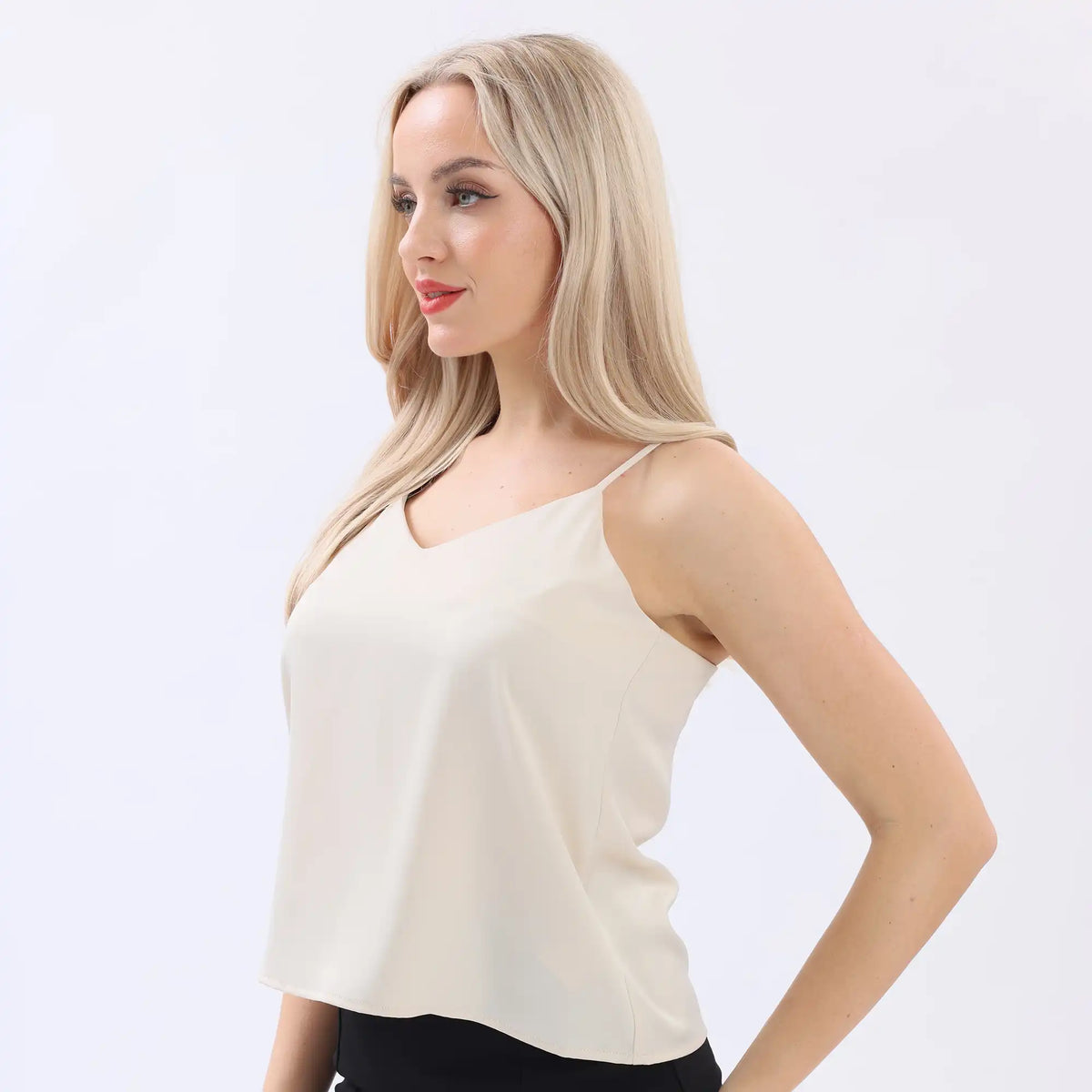 Plain Basic Blouse For Women Image