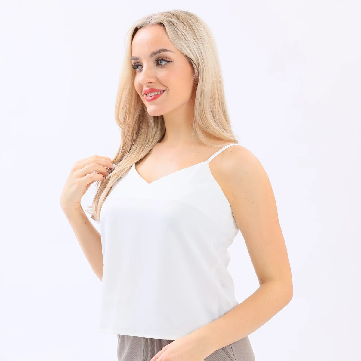 Plain Basic Blouse For Women Image