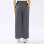 Wide-Leg Basic Pants For Women Image