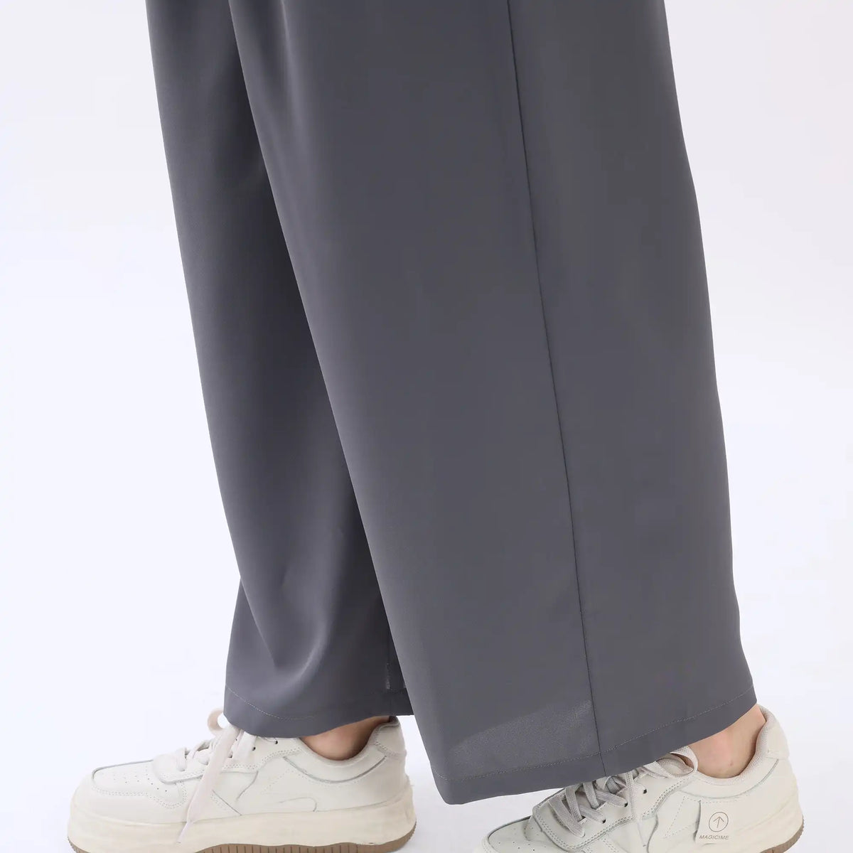 Wide-Leg Basic Pants For Women Image