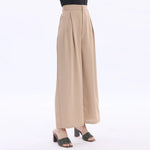Wide-Leg Basic Pants For Women Image