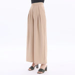 Wide-Leg Basic Pants For Women Image