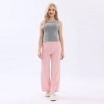 Wide-Leg Basic Pants For Women Image