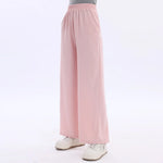 Wide-Leg Basic Pants For Women Image