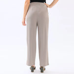 Wide-Leg Basic Pants For Women Image