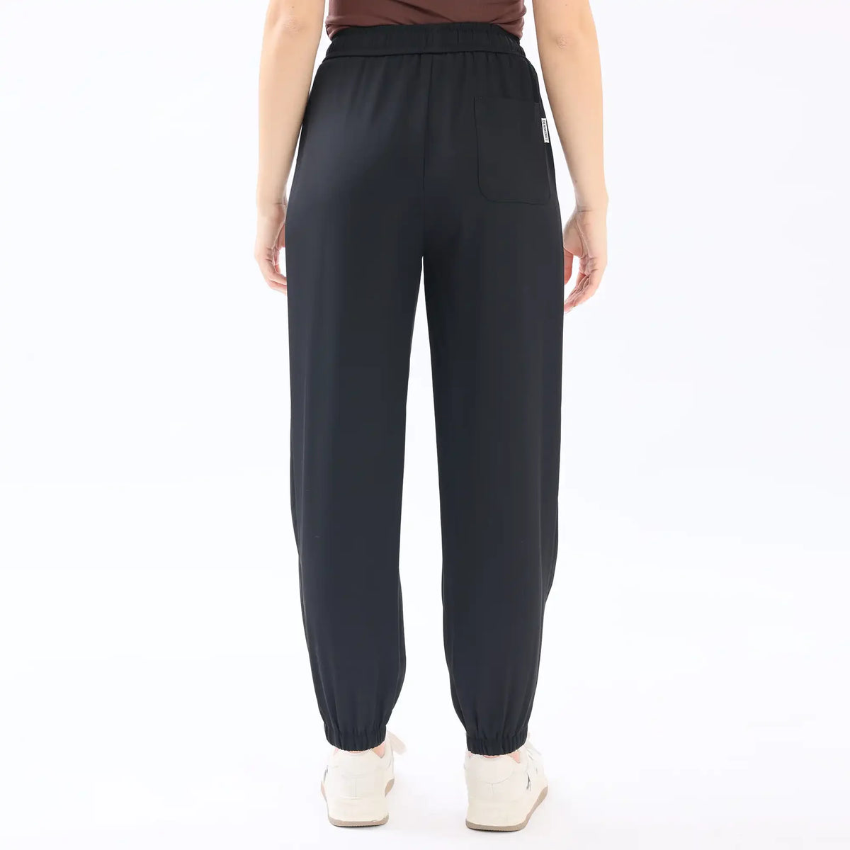 Ankle-Tied Basic Pants For Women Image