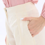 Wide-Leg Linen Pants For Women Image