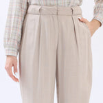 Straight-Leg Linen Pants For Women Image