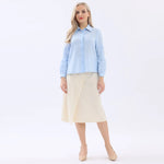 Plain Linen Shirt For Women Image