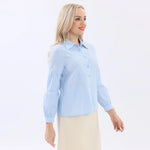Plain Linen Shirt For Women Image