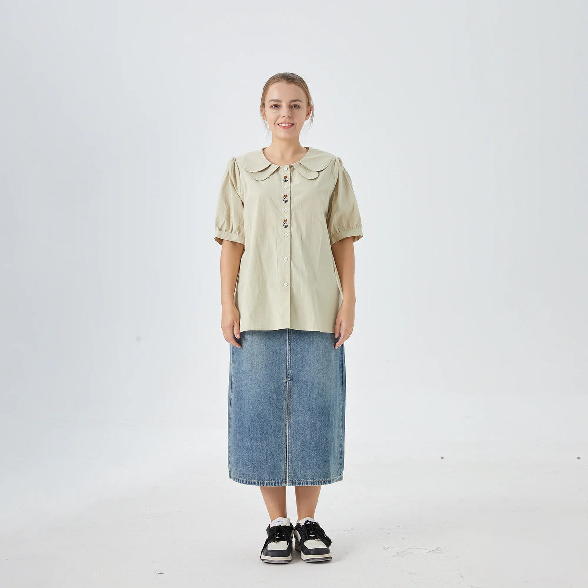 Floral Street Look Shirt For Women Image