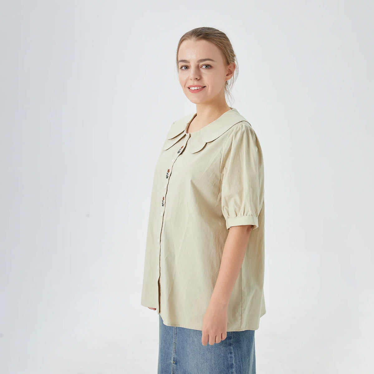 Floral Street Look Shirt For Women Image