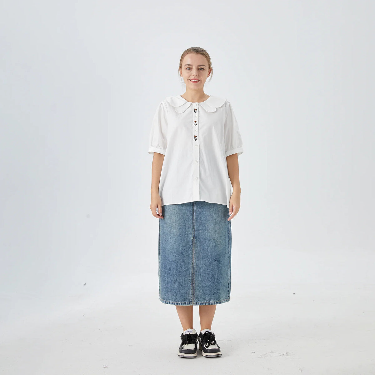 Floral Street Look Shirt For Women Image