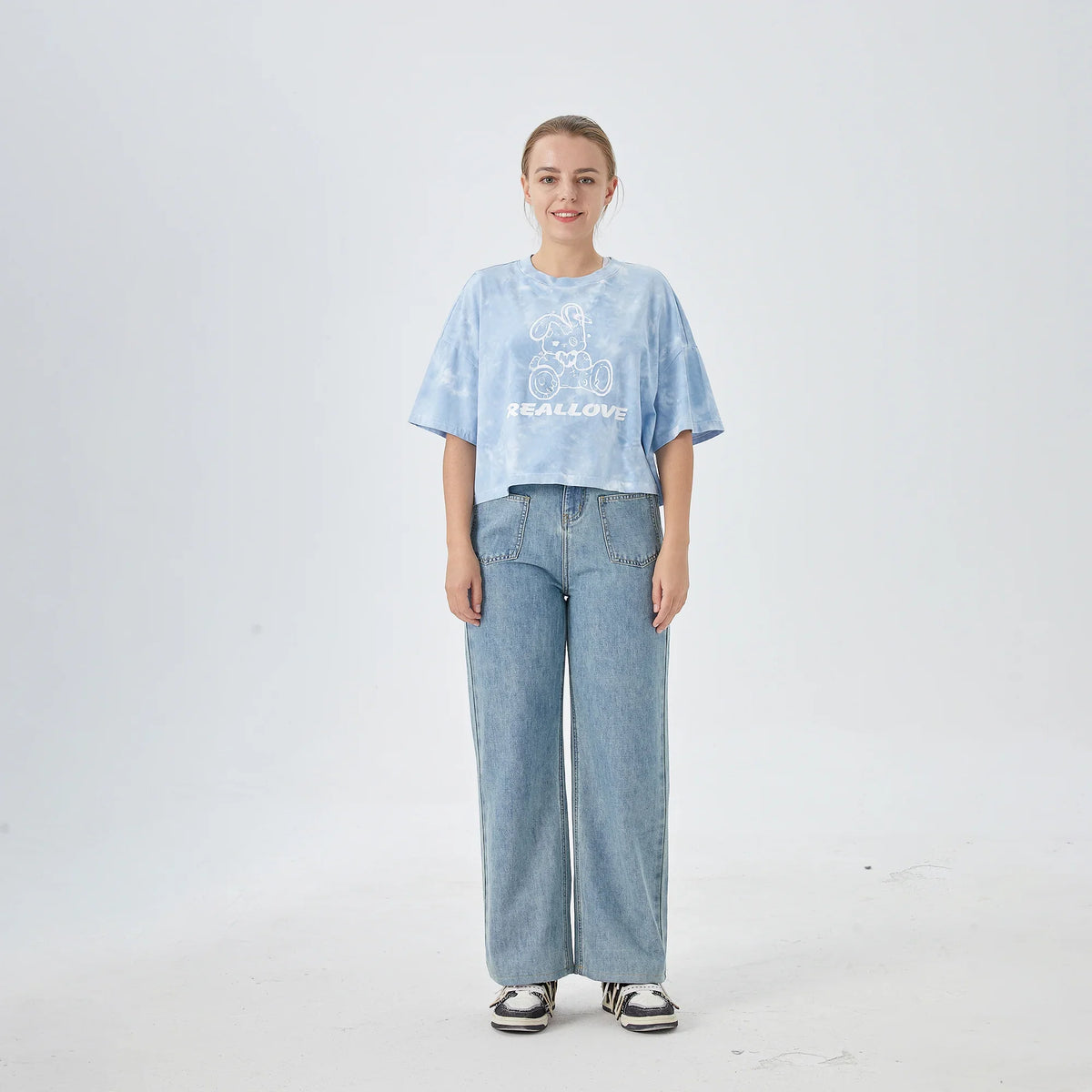 Wide-Leg Street Look Pants For Women Image
