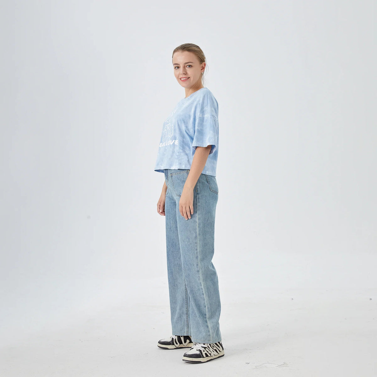 Wide-Leg Street Look Pants For Women Image