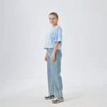 Wide-Leg Street Look Pants For Women Image