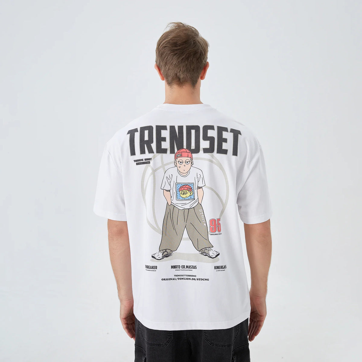 Printed Street Look T.Shirt For Men Image