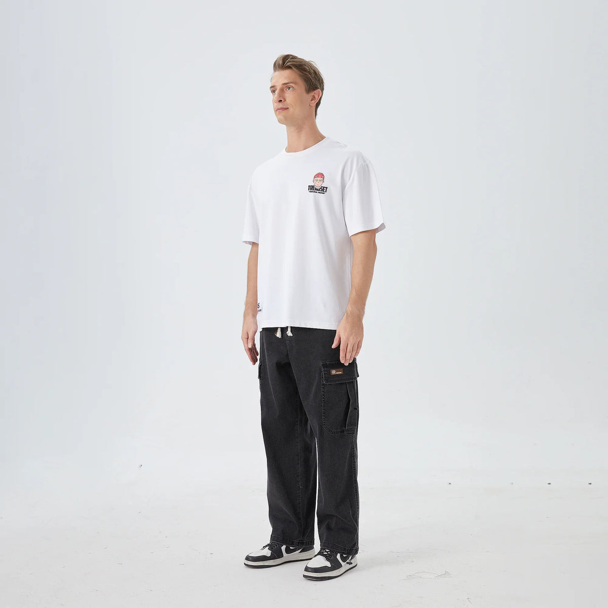 Printed Street Look T.Shirt For Men Image