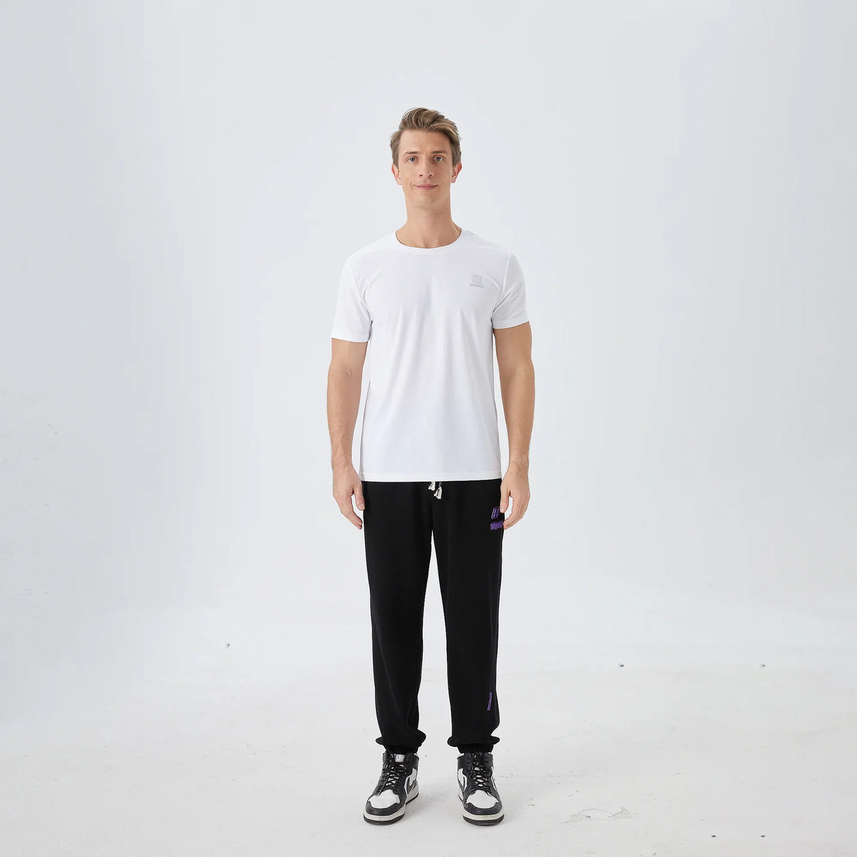 Anklet-Tied Street Look Pants For Men Image