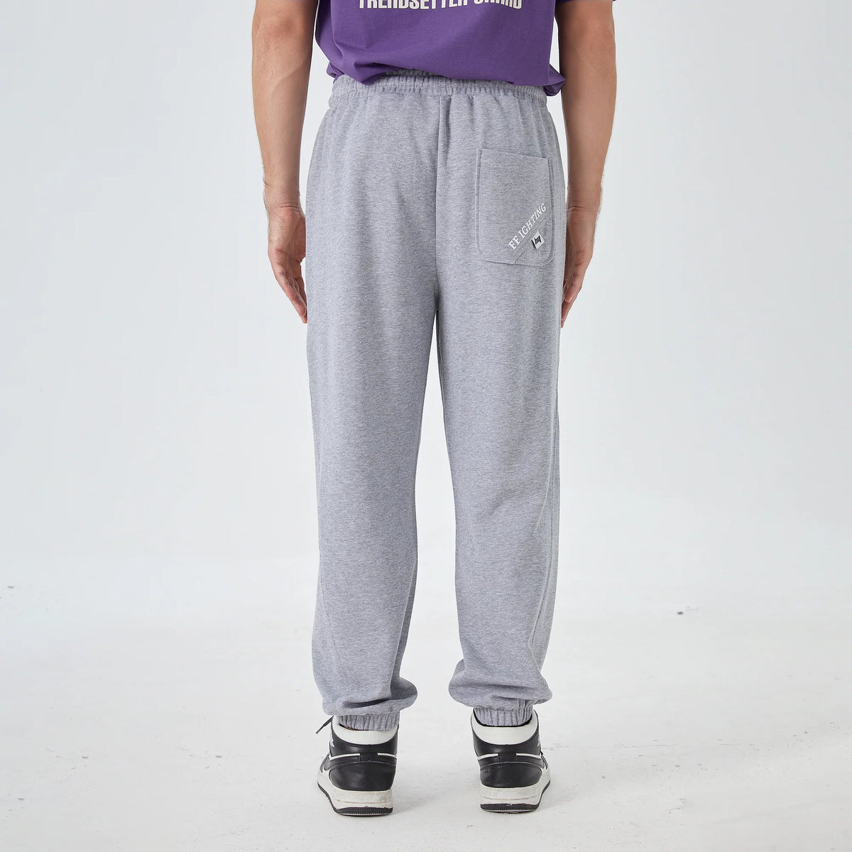 Anklet-Tied Street Look Pants For Men Image