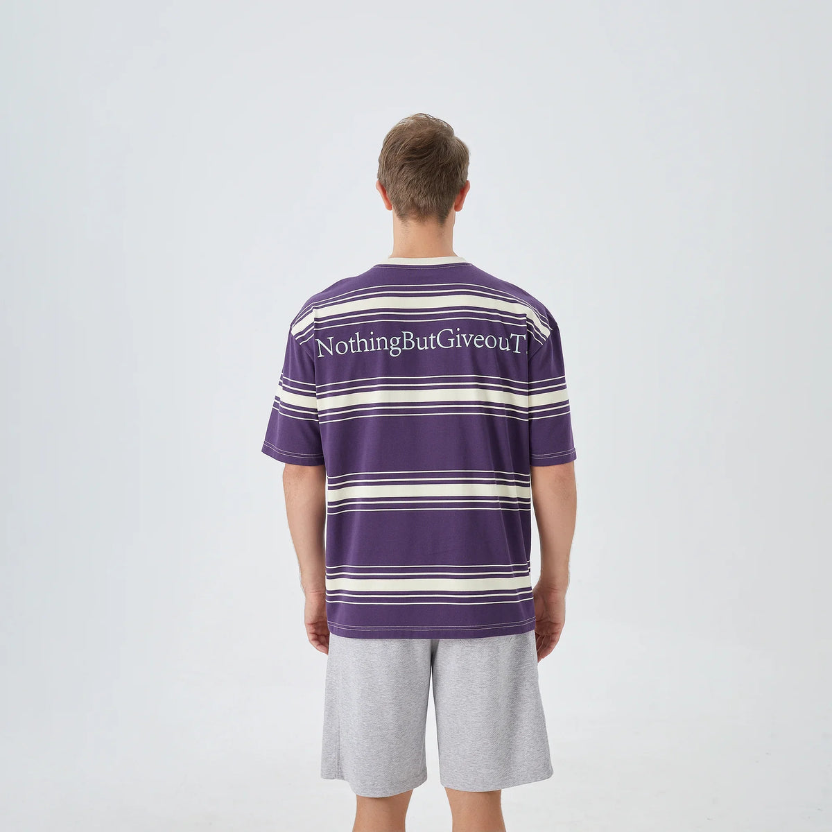 Striped Street Look T.Shirt For Men Image