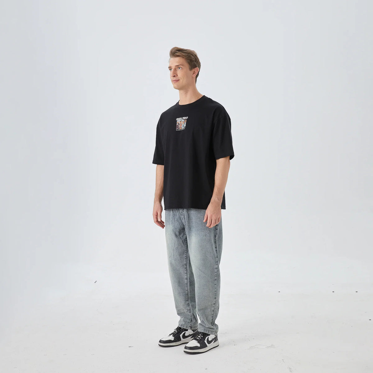 Printed Street Look T.Shirt For Men Image