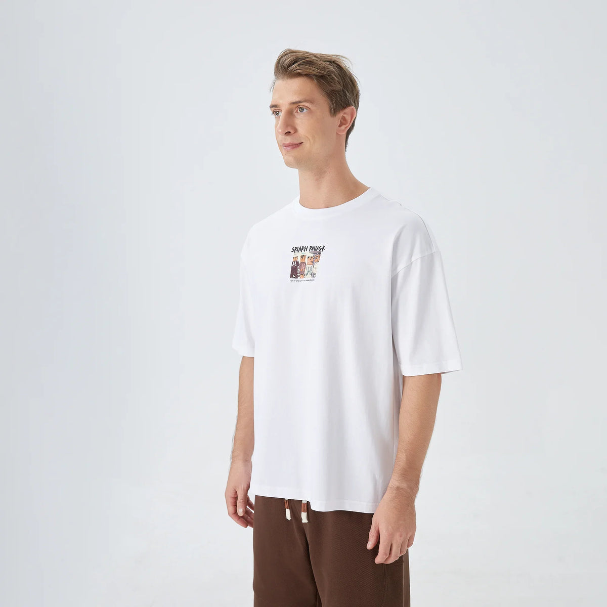Printed Street Look T.Shirt For Men Image