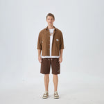 Badge Street Look Shirt For Men Image