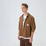 Badge Street Look Shirt For Men Image