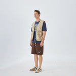 Plain Street Look Waistcoat For Men Image