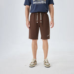 Dark Camel Baggy Street Look Shorts For Men Image