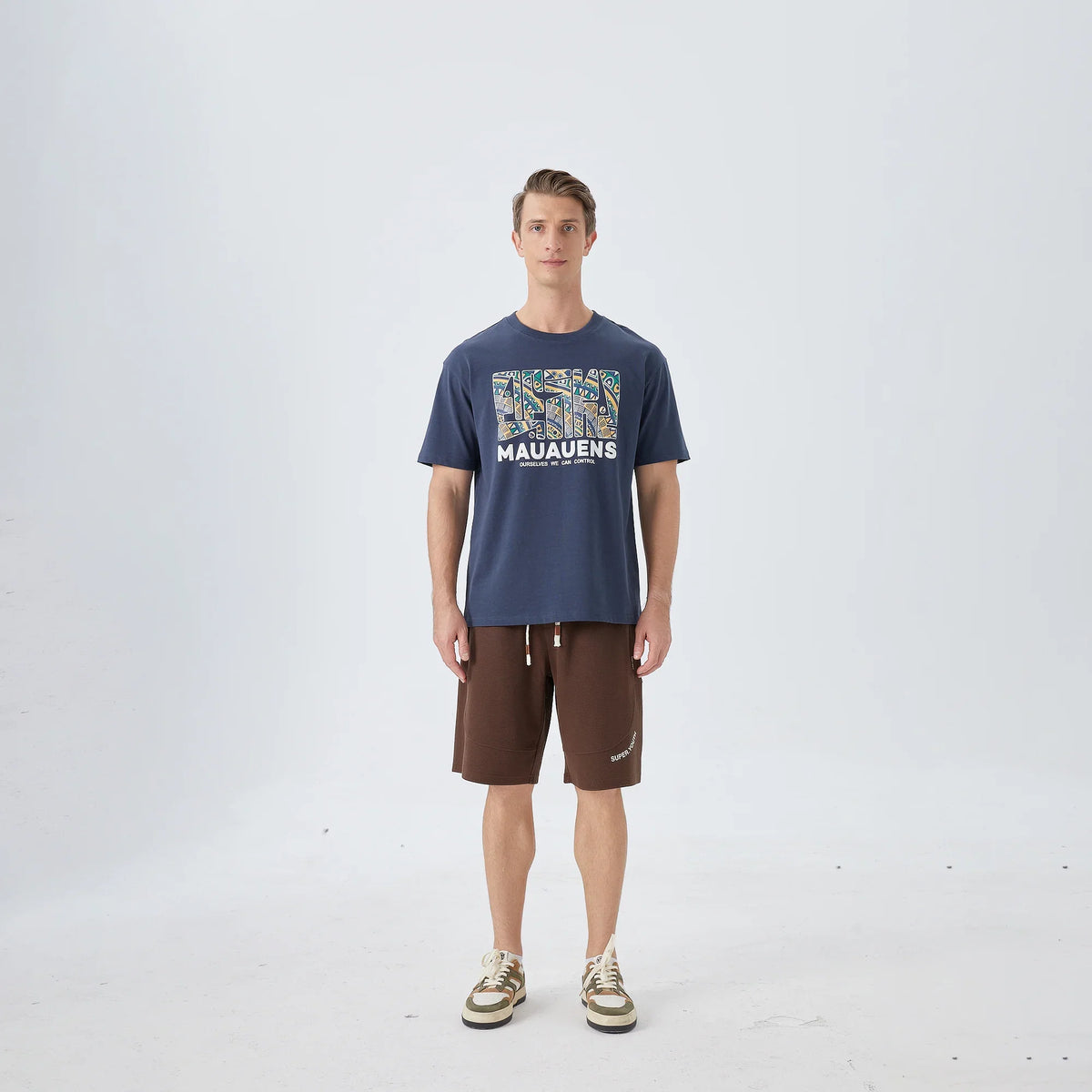 Baggy Street Look Shorts For Men Image