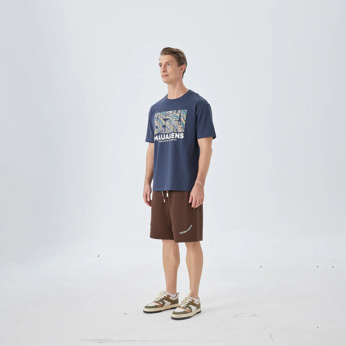 Baggy Street Look Shorts For Men Image