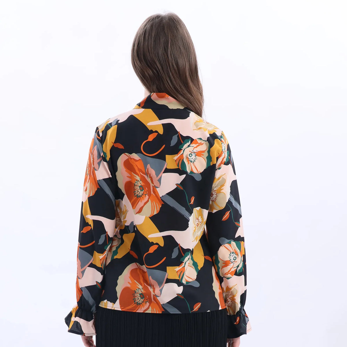 Floral Fashion Blouse For Women Image