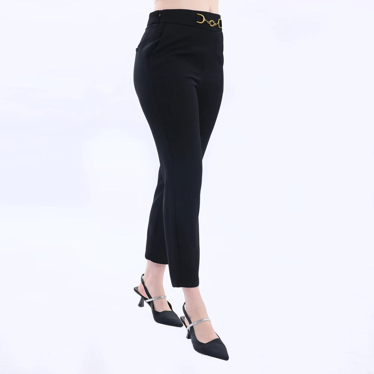 Straight-Leg Fashion Pants For Women Image