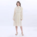 Off White Chic Off White Dress For Women Image
