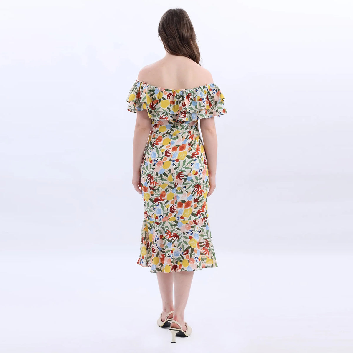 Floral Fashion Dress For Women Image