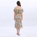 Floral Fashion Dress For Women Image